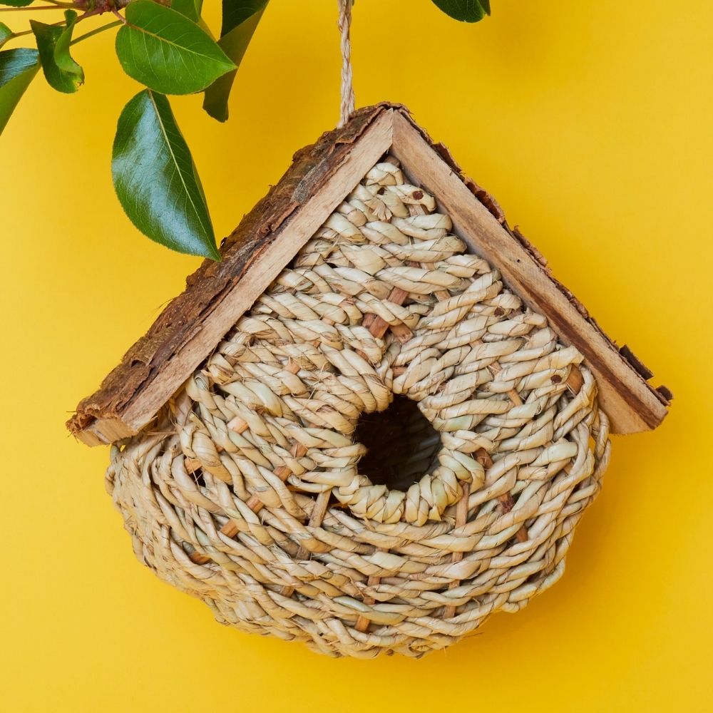 Buri Rope Bird House