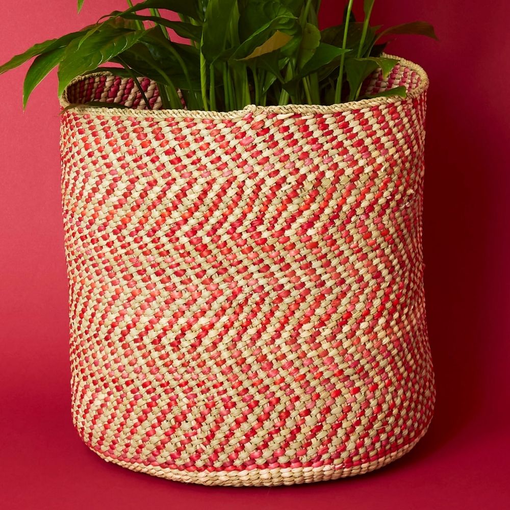 Medium Red Iringa Basket