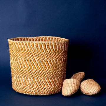 Large Yellow Iringa Basket