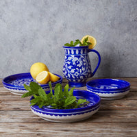 Jaipur Blue Pottery Ceramic Gravy Pitcher