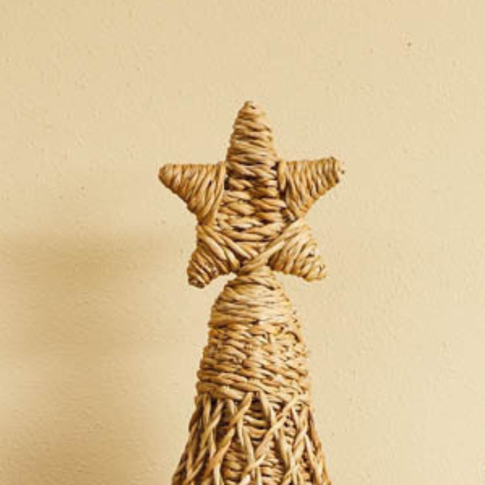 Tall Rope Christmas Tree Set of 3