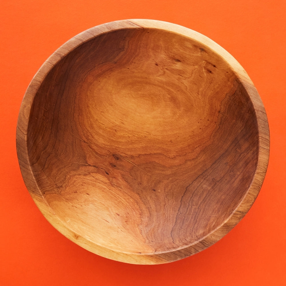 Medium Round Olive Wood Bowl