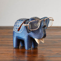 Batik Elephant Eyeglass Holder