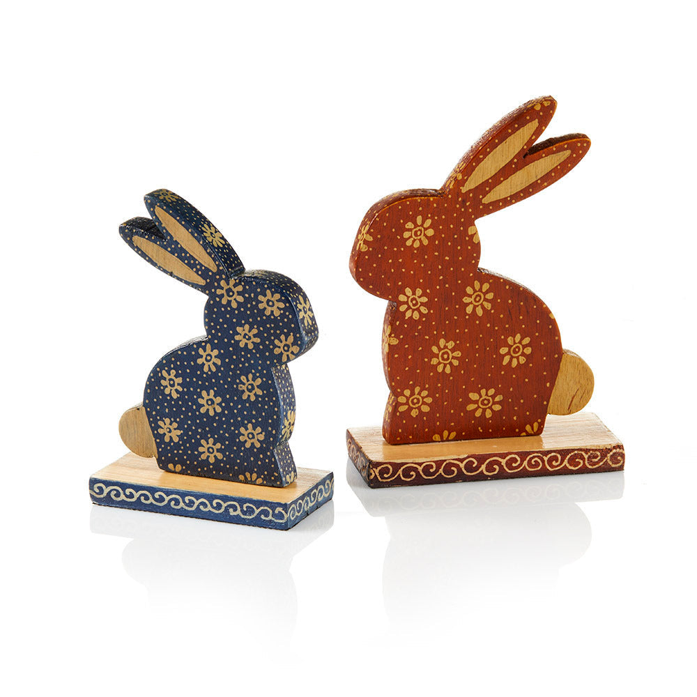 Batik Easter Bunnies Set