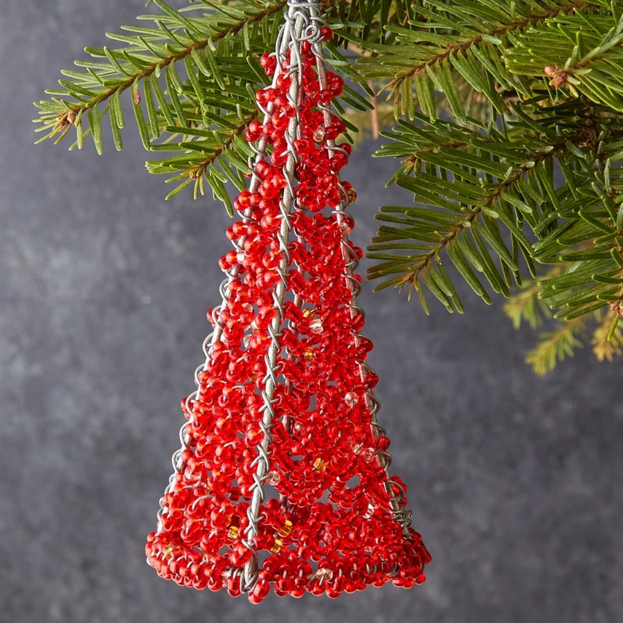 Maasai Beads Tall Decorative Tabletop Christmas Tree – Artisan Variety