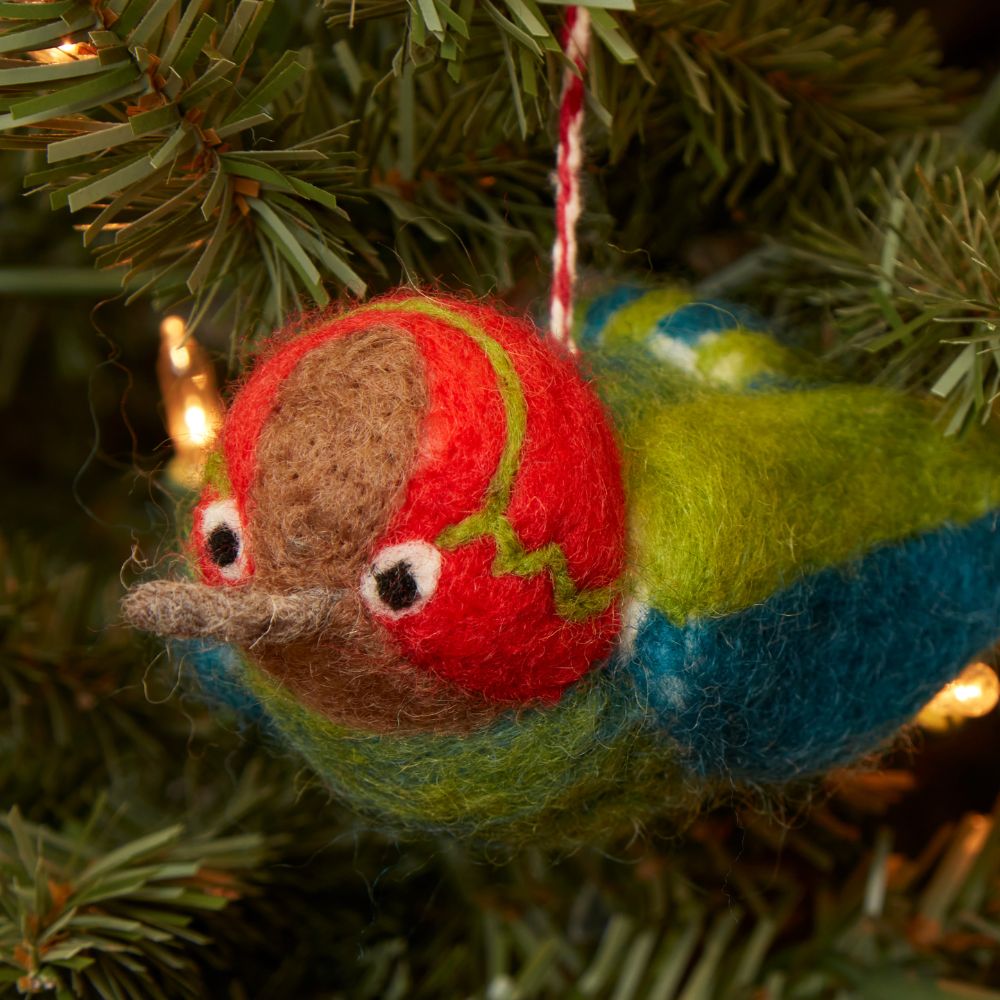 Felt Annas Hummingbird Ornament