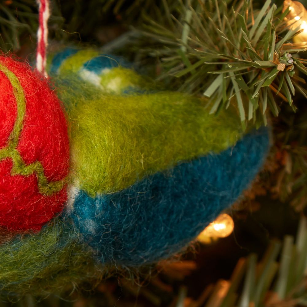 Felt Annas Hummingbird Ornament