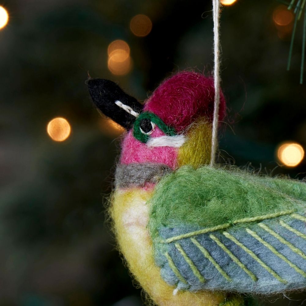 Felt Annas Hummingbird Ornament