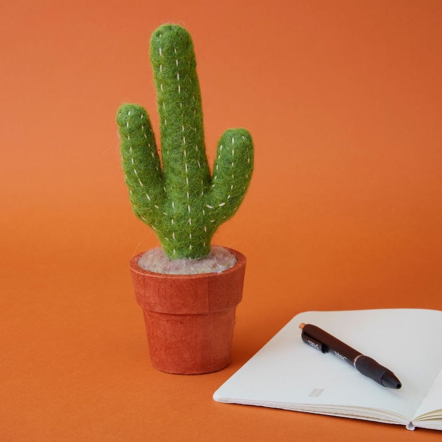 cactus haken Felt Saguaro Cactus Pot – Artisan Variety