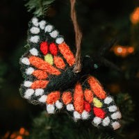 Felt Butterfly Ornament