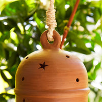 Large Star Terracotta Hanging Lantern
