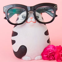 Ceramic Cat Eye Glasses Holder