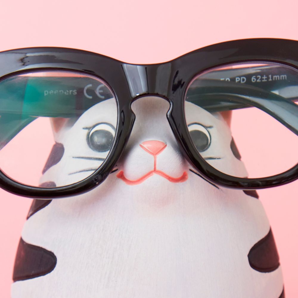 Kitten Eye Glasses Holder from Collections Etc.