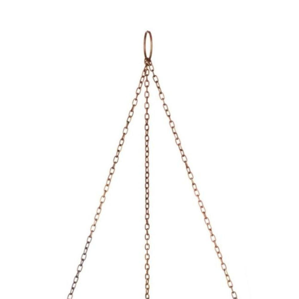 Hanging Metal Bowl Bird Bath