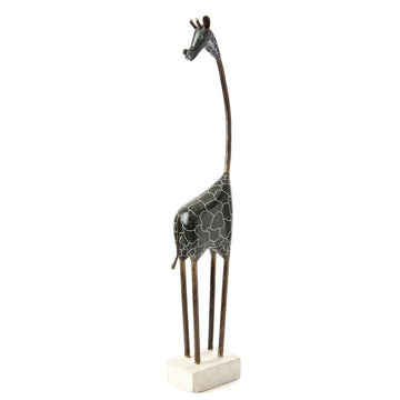 Shona Stone Tall Giraffe Sculpture