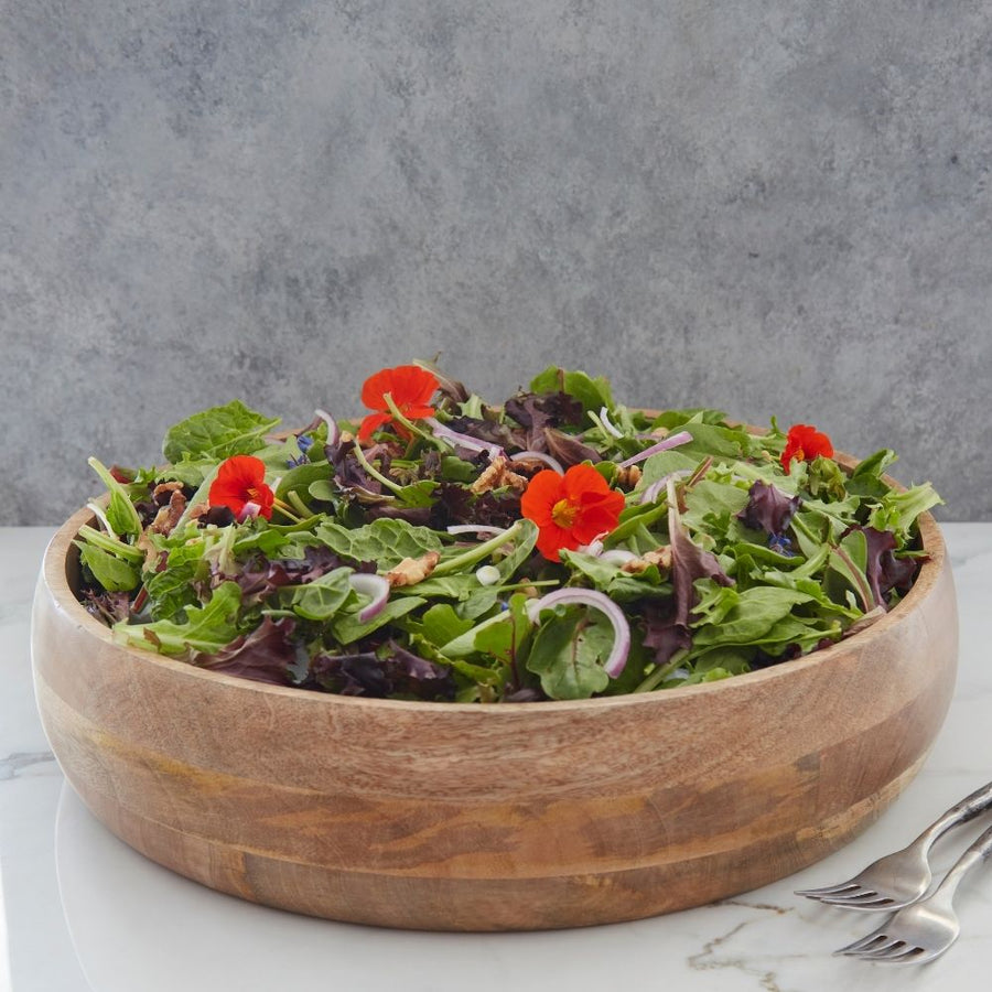 18 inch Jumbo Wood Salad Bowl