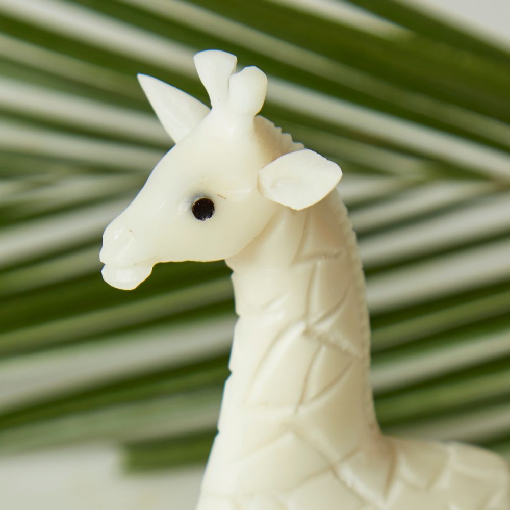 Tagua Ivory Giraffe Figurine