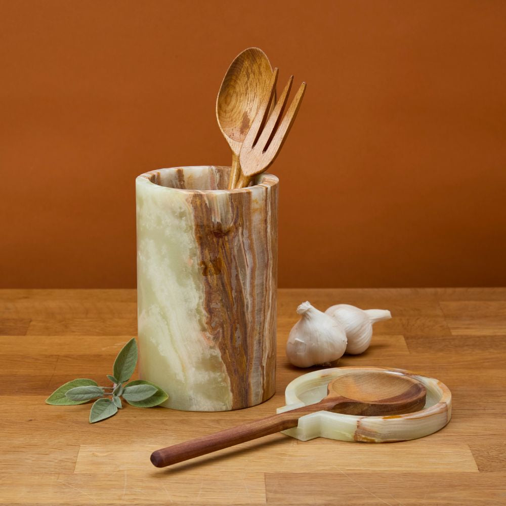 Onyx Marble Kitchen Countertop Tools, Natural Stone, Beige Brown