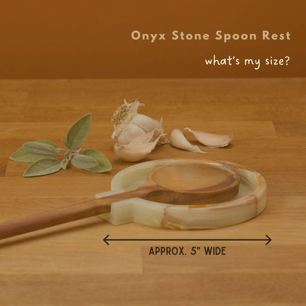 Onyx Stone Spoon Rest