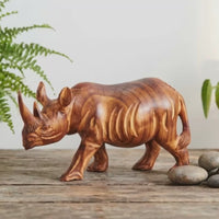 Large Wooden Animal Sculptures