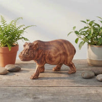 Large Wooden Animal Sculptures