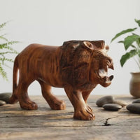 Large Wooden Animal Sculptures