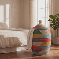 Extra Large African Baskets for Laundry and Blankets