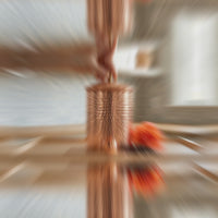 Copper Canisters for Coffee, Sugar and Tea