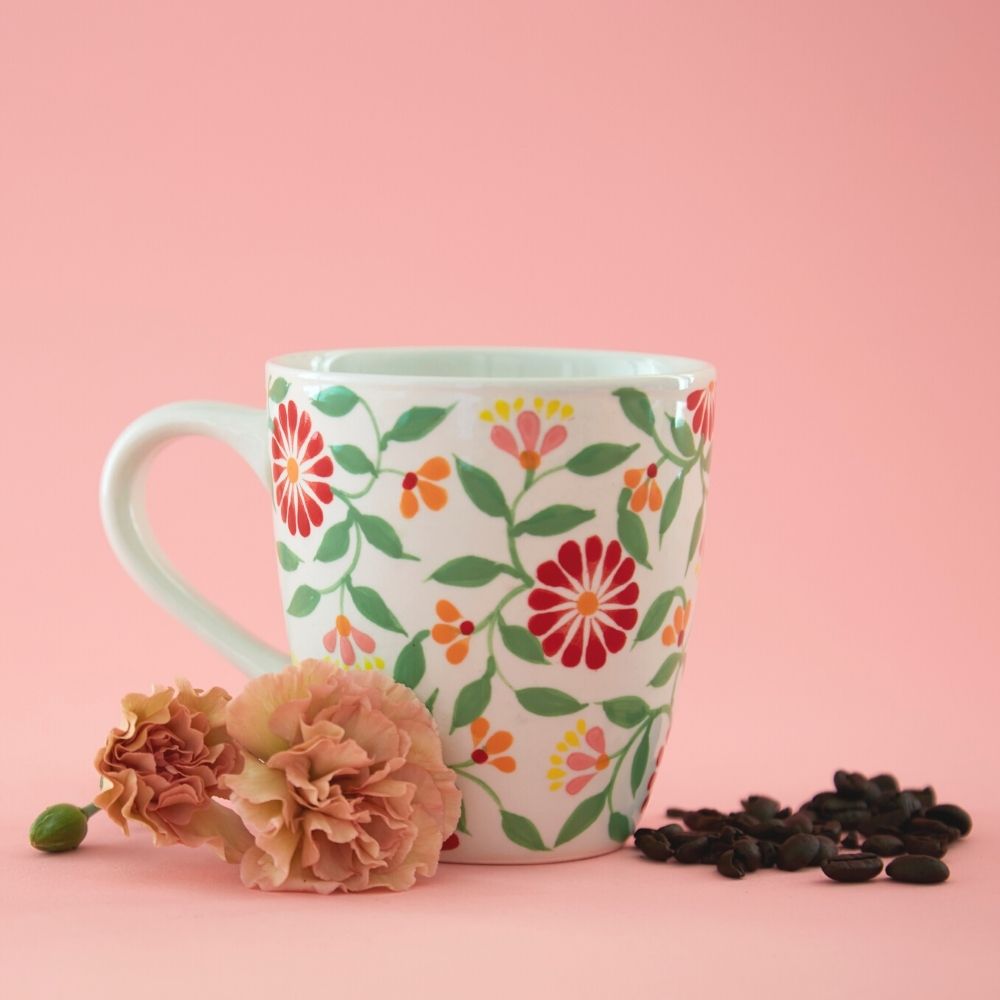Sping Flowers Ceramic Coffee Tea Mug