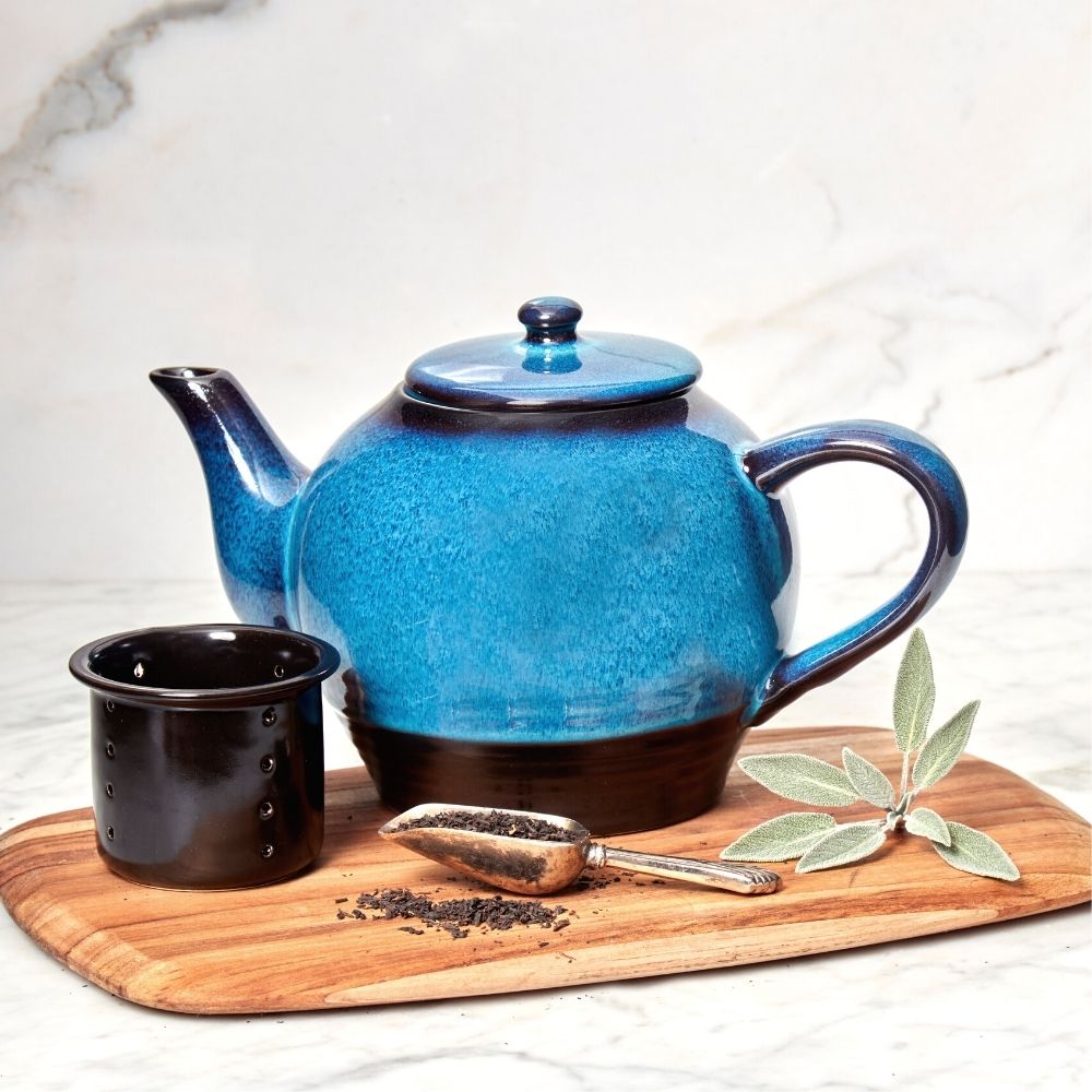 Night Sky Ceramic Infuser Cup Tea Pot
