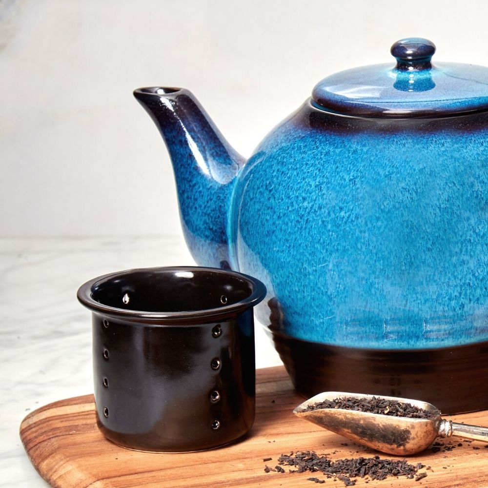 Night Sky Ceramic Infuser Cup Tea Pot