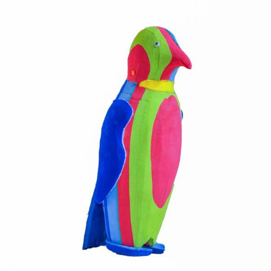 Small Recycled Flip Flop Penguin Figurine