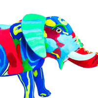 Large Recycled Flip Flop Elephant Figurine