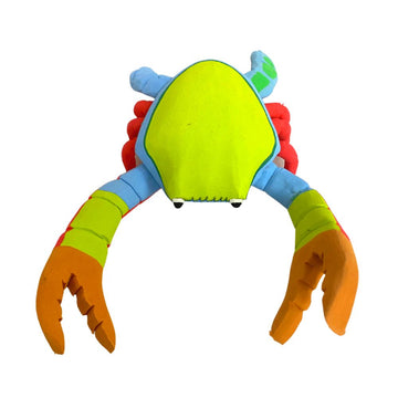 Small Recycled Flip Flop Crab Figurine