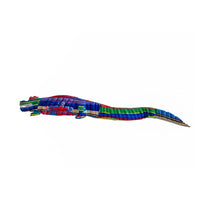 Large Recycled Flip Flop Alligator Figurine