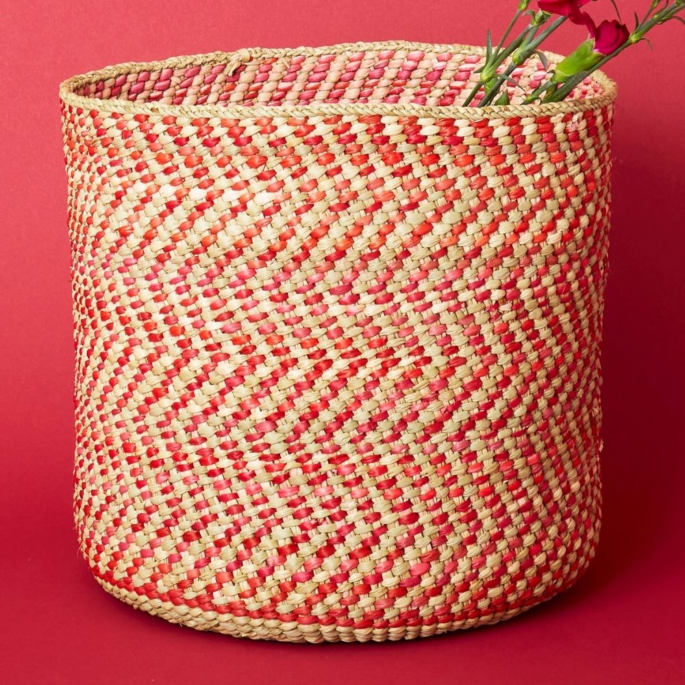 Large Red Iringa Basket
