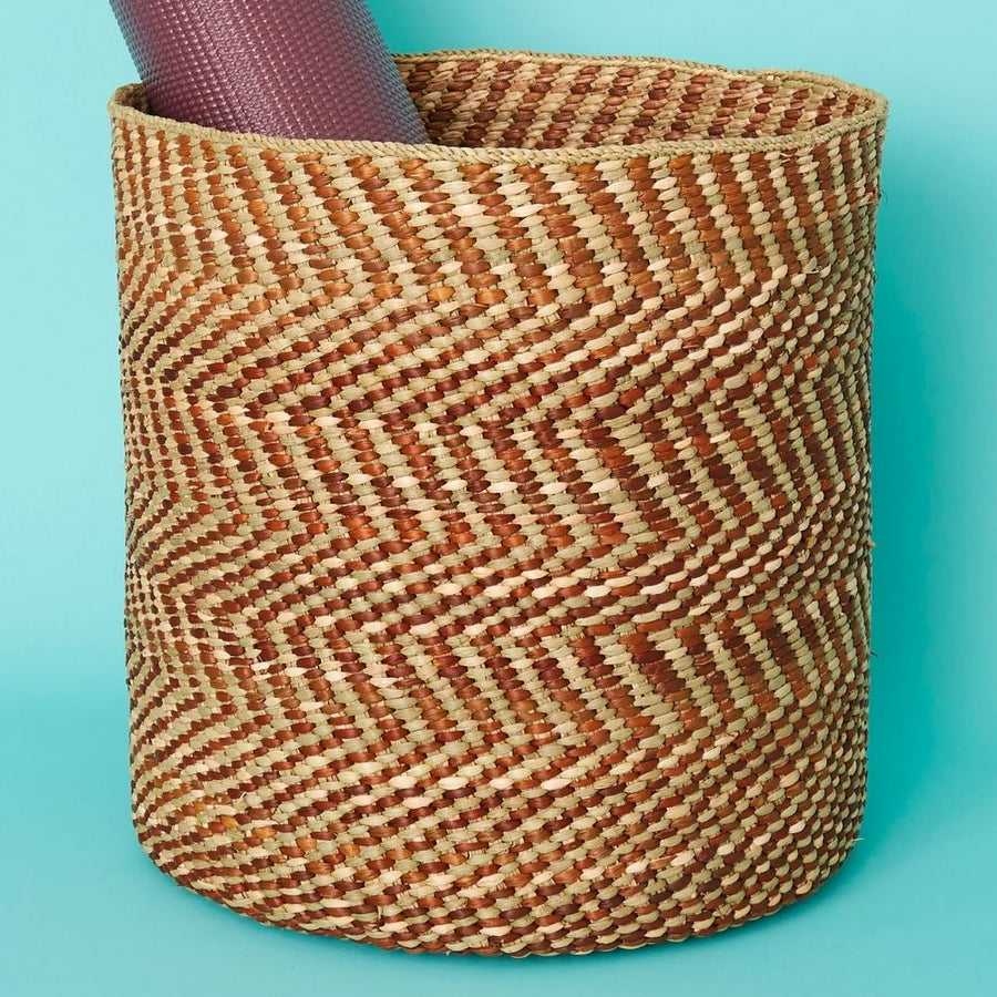 Large Brown Iringa Basket