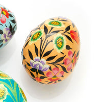 Floral Easter Eggs Set of 3