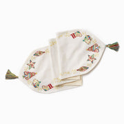Holiday Embroidery Table Runner