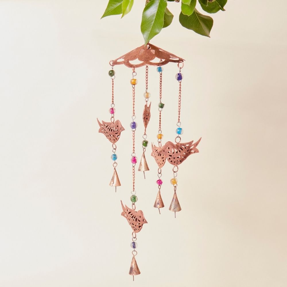 Birds Beads Wind Chime