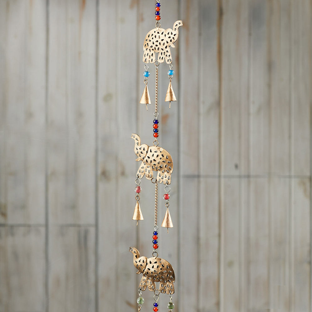 Elephant Beads Wind Chime