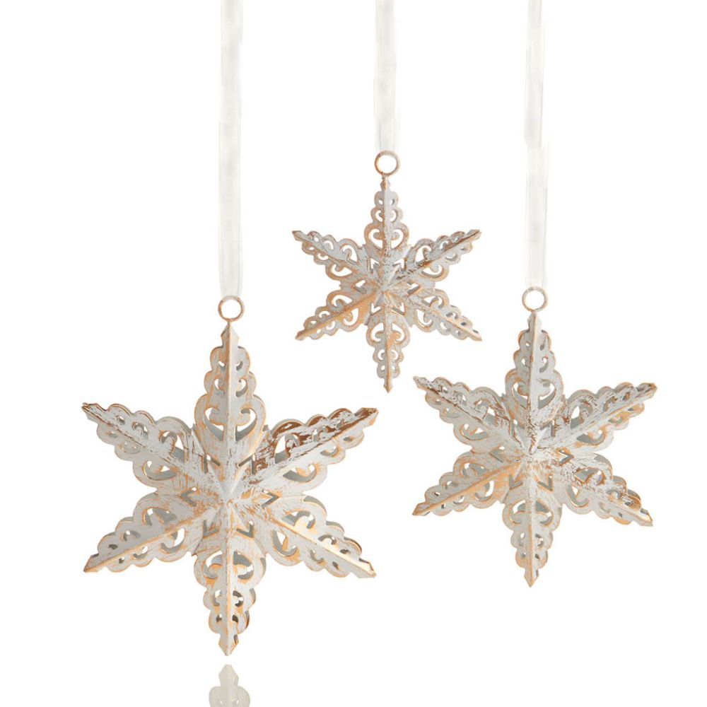 Snow Flake Ornament Set